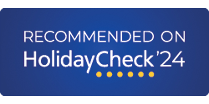 Recommend on HolidayCheck 2024